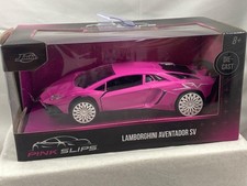 Jada Pink Slips Die Cast Vehicle Lamborghini Aventador SV Sports Car 1:32 Scale