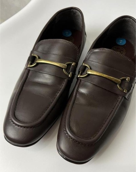 Men Kurt Geiger Heels Brown Leather 41
