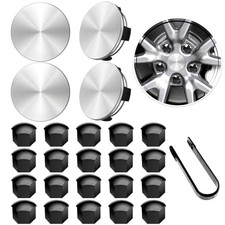 Wheel Center Caps for Tesla Model Y Model 3 19 Inch Model S 20 Inch Silver
