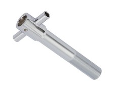 LOWRIDER Chrome 22.2mm Spring Fork Steering Tube 1"Thread 5 1/2" Steerer Cruiser