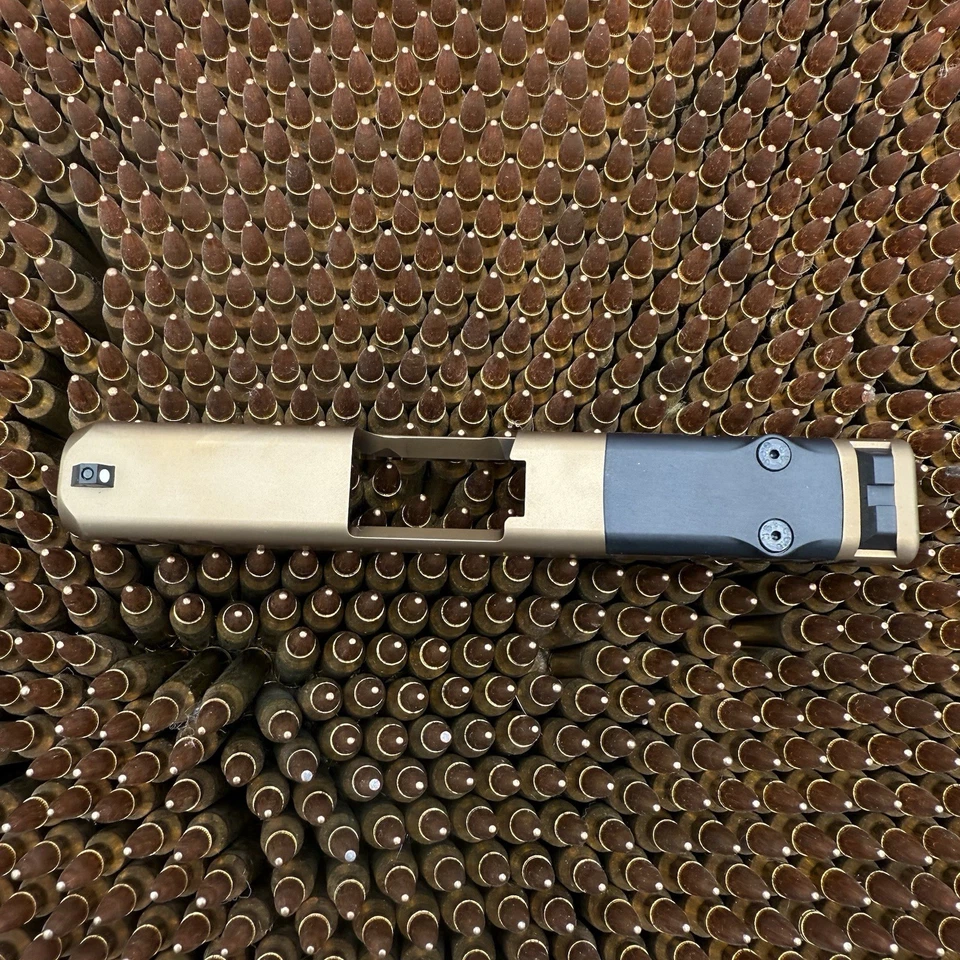 Glock 43X MOS Fábrica OEM Coyote Deslizable Despojado con Miras También Se Ajusta al Modelo 43 48 Foto 2 de 4