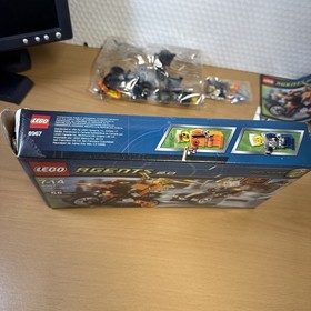 Lego 8967 Agents 2.0 Gold's Tooth Getaway Complete Set Open Box Sealed Bags