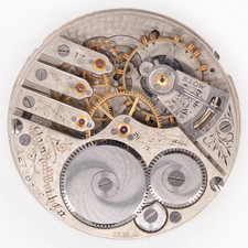 Elgin Grade 244 Model 7 16-Size 17-Jewel Antique Pocket Watch Movement