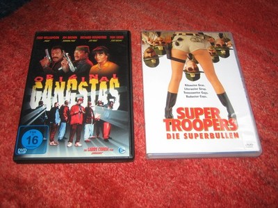 2 ACTIONFILM-DVD´S; ORIGINAL GANGSTAS + SUPER TROOPERS;