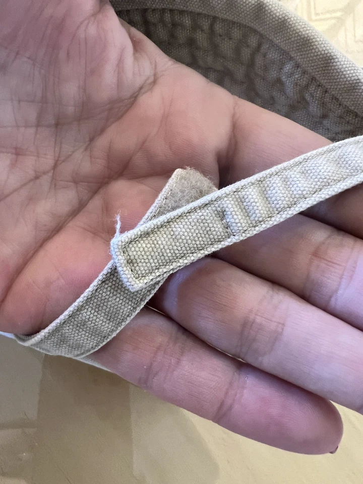 The Childrens Place Boys 18-24 Months Sun Hat Beige With Chin Strap So Cute! - Image 3 of 4