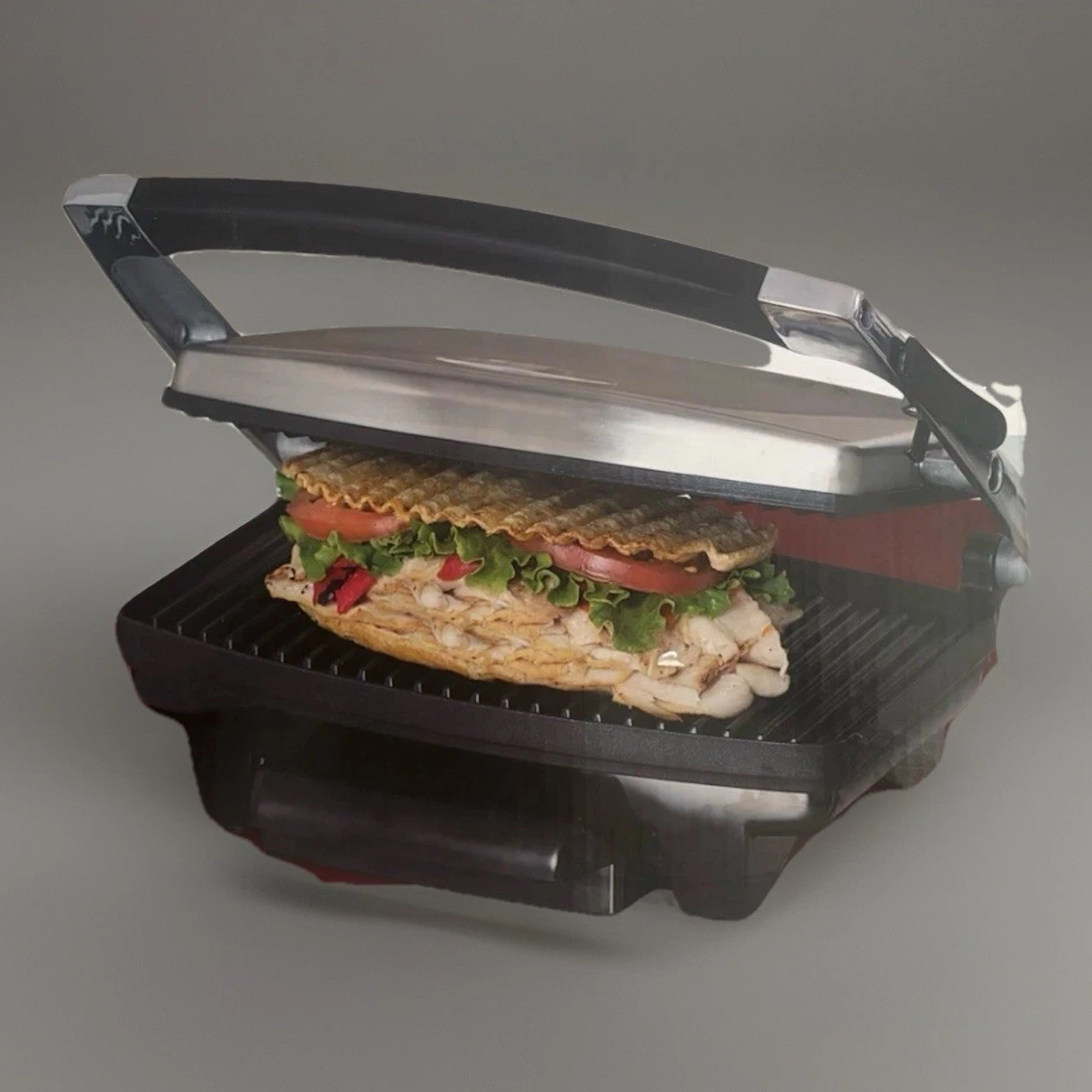 Panini Maker Sandwiches Burger Drainer Meats Grilling Beef Food Premium Brand
Opens in a new window