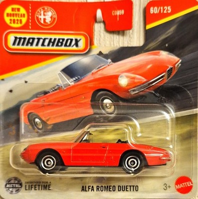 Matchbox Alfa Romeo Duetto 60/125 2025 neu