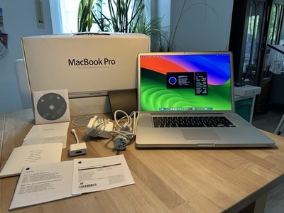 Apple MacBook Pro 17 Zoll i2x3,06GHz 8GB 512GB SSD + 2TB HDD OVP Topzustand!
