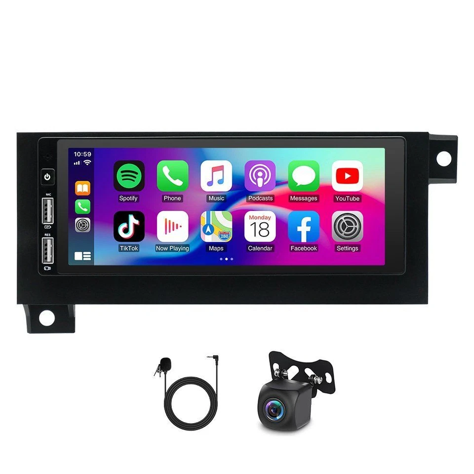 Upgraded Head Unit 6.8 Inch Car Stereo for 1995-2000 Dodge Chrysler Models - Image 3 of 4