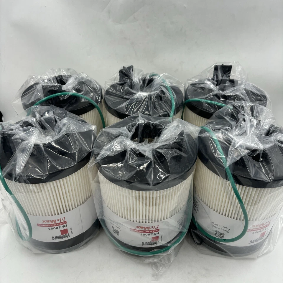 Filtro separador de agua combustible 6 unidades FS20083 para Fleetguard Cummins ISX DD13 DD15 DD16 Foto 2 de 4