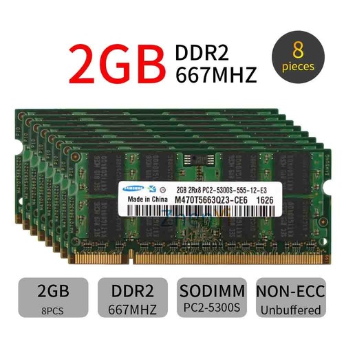 16GB 8GB 4GB 2GB PC2-6400S PC2-5300S PC2-4200S Laptop RAM Memory Samsung LOT - Picture 25 of 27