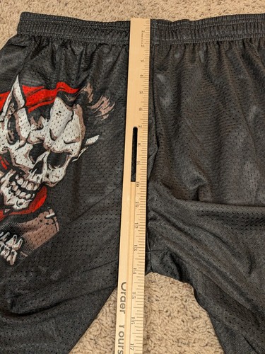 Cleveland Browns Shorts Mens Large Black Brownie The Elf Mesh Pockets Dawg Pound - Picture 12 of 12