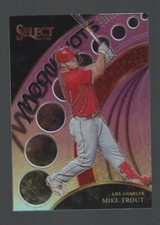 2021 SELECT  MIKE TROUT MOON SHOTS SILVER HOLO PRIZM