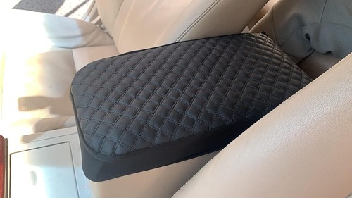 Fit for Chevy Equinox 2010-2017 Synthetic Leather Center Console Lid Armrest Arm - Picture 2 of 4