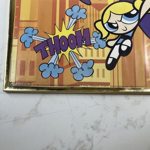 Poster Vintage Le Ragazze Powerpuff 2000 La Battaglia con Mojo Jojo 20x16" - Foto 2 di 7