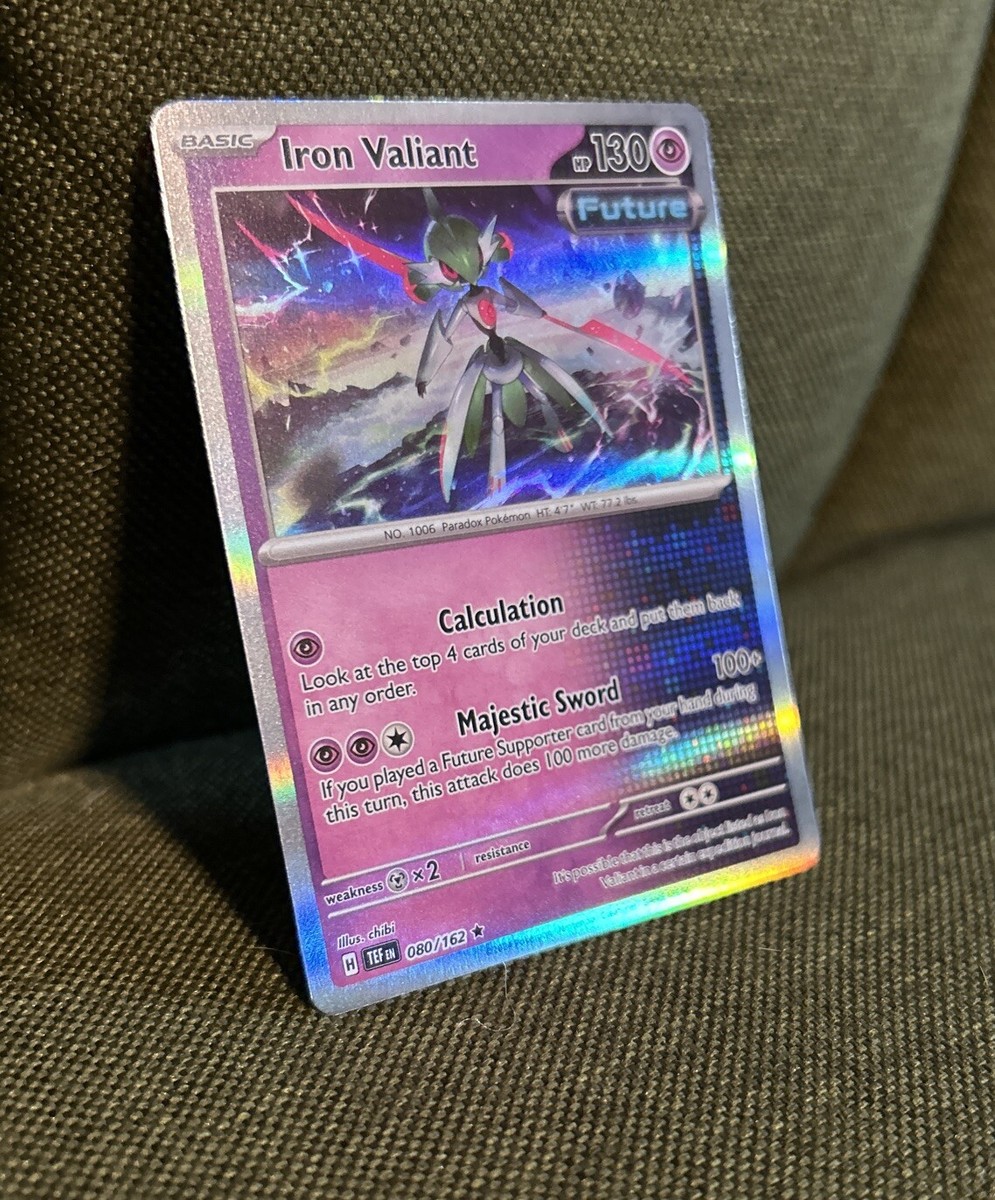 Iron Valiant 080/162 Temporal Forces Reverse Holo Pokemon Card | eBay