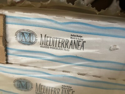 (52 CASE PALLET) MEDITERRANEA GLAZED PORCELAIN TILE 18X18X0.35'' 15.25 SQFT