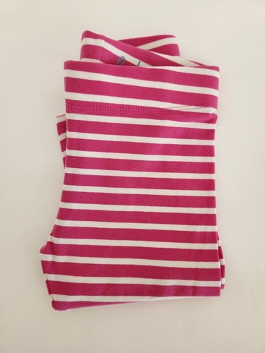 Mini Boden girls Party Pink/Ivory cropped leggings Size 6-7y NWT - Picture 4 of 5