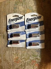 6 Energizer 123 Lithium Batteries 3V REDUCED PRICE