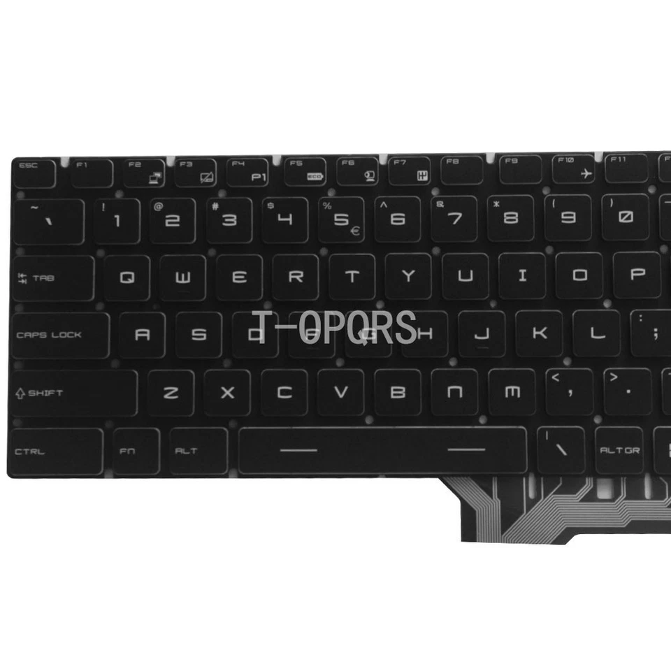 Teclado para MSI GS75 Stealth 10SE 10SF 8SE 8SG MS-17G1 con retroiluminación RGB por tecla Foto 4 de 4
