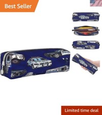 Multi-Functional Pencil Pouch with Zipper Closure - Ideal for School and Office