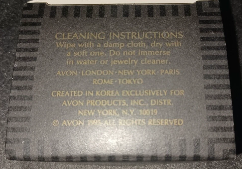 Tailored Classic Pierced Black Tear Drop Earrings with surgical steel posts NOS - Image 3 of 4