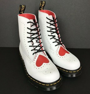 white dr martens size 5