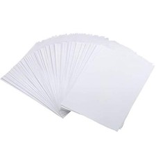 100PCS White Watercolor Paper 100 Rag Cotton Watercolor Paper Cold Press