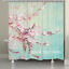 thumbnail 13  - Cherry Blossoms Personalized Floral Fabric Shower Curtain - 71x74in Customizable