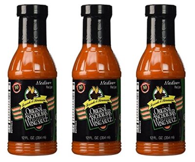 	Original Wing Sauce Medium Recipe 12 oz 3 Pack	