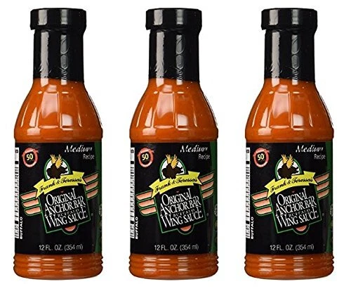 	Original Wing Sauce Medium Recipe 12 oz 3‑Pack	