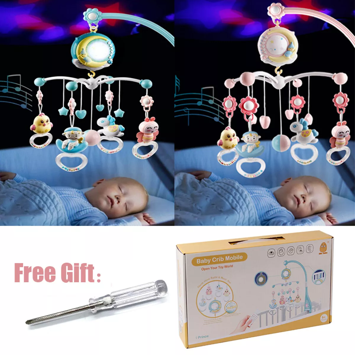 Hanging deals cot toys