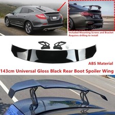 For 12-15 Honda Crosstour Gloss Black Gt-style Trunk Spoiler Wing 56 Universal For 12-15 Honda Crosstour Gloss Black Gt-style Trunk Spoiler Wing 56 Universal