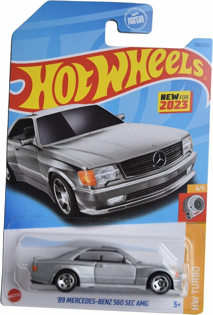 Hot Wheels Mercedes-Benz 4台セット【新品】 Hot Wheels - 2023 HW Turbo 4/5 '89 Mercedes-Benz 560 SEC AMG 150