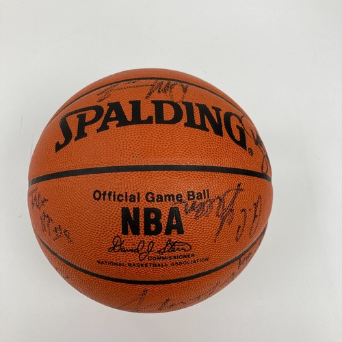 1994-1995 Phoenix Suns Team Signed Game Basketball Charles Barkley JSA COA - Picture 12 of 17