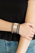 Mermaids Have More Fun Gold Bracelet Paparazzi