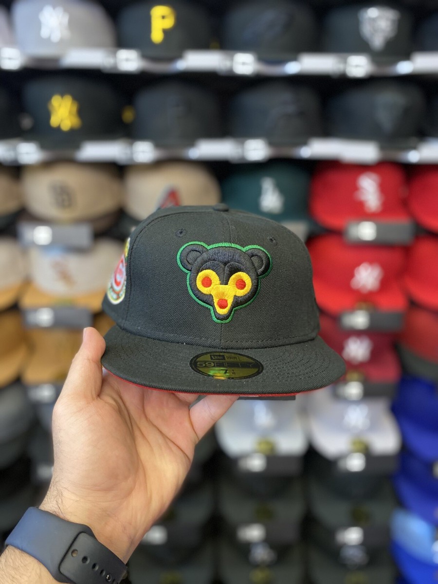 New Era Chicago Cubs x Chicago Blackhawks Black 59fifty Fitted Hat