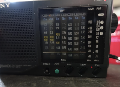 SONY ICF-SW22 9バンドラジオ Rare Sony ICF-SW22 SW/FM/AM Portable Radio Black Audio Sound