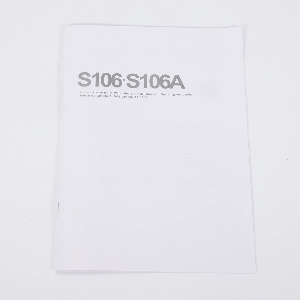 230V 6500W Electric Hot Water Tankless Water Heater with Bathroom Shower Kit 30-55°C - Image 2 of 4