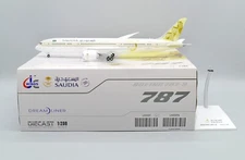 Saudi B787-9 Reg: HZ-ARE JC Wings Diecast model Scale 1:200 LH2337 (E)