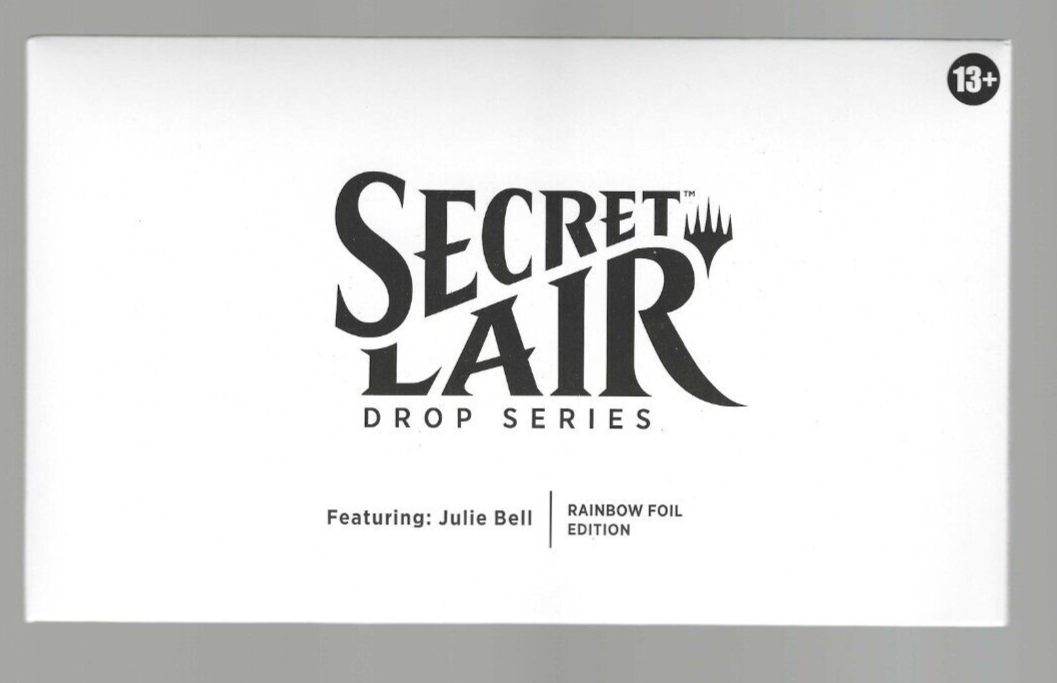 MTG Secret Lair Featuring: Julie Bell [SEALED RAINBOW FOIL] Magic