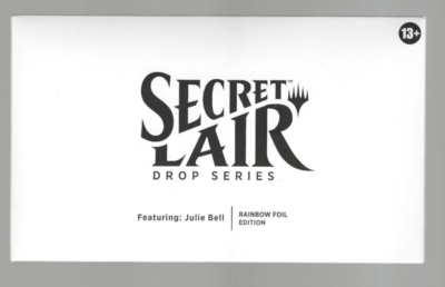 MTG Secret Lair Featuring: Julie Bell [SEALED RAINBOW FOIL] Magic