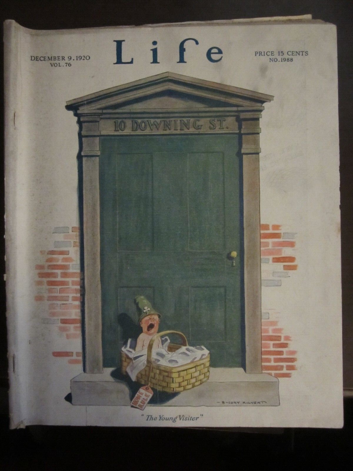 Life Magazine December 1920 The Young Visitor 10 Downing Street Art Deco 55