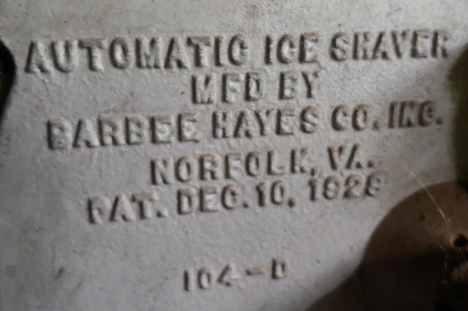 Ezekiel & Weil Man Co Automatic Ice Shaver Machine - Image 3 of 4