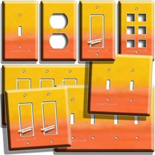MARK ROTHKO YELLOW ORANGE PAINTING LIGHT SWITCH OUTLET WALL PLATES STUDIO HD ART