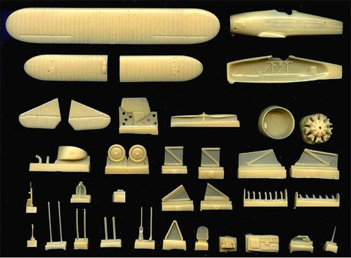 1/72 Boeing P-12 C/B US Army Fighter model aircraft kit Pro Resin R72030 - Foto 2 di 3