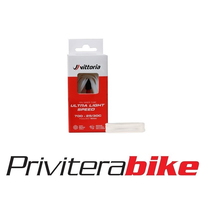 CAMERA D'ARIA VITTORIA ULTRA LIGHT SPEED 700X25/30 FV PRESTA RVC 60MM - 1TA00100