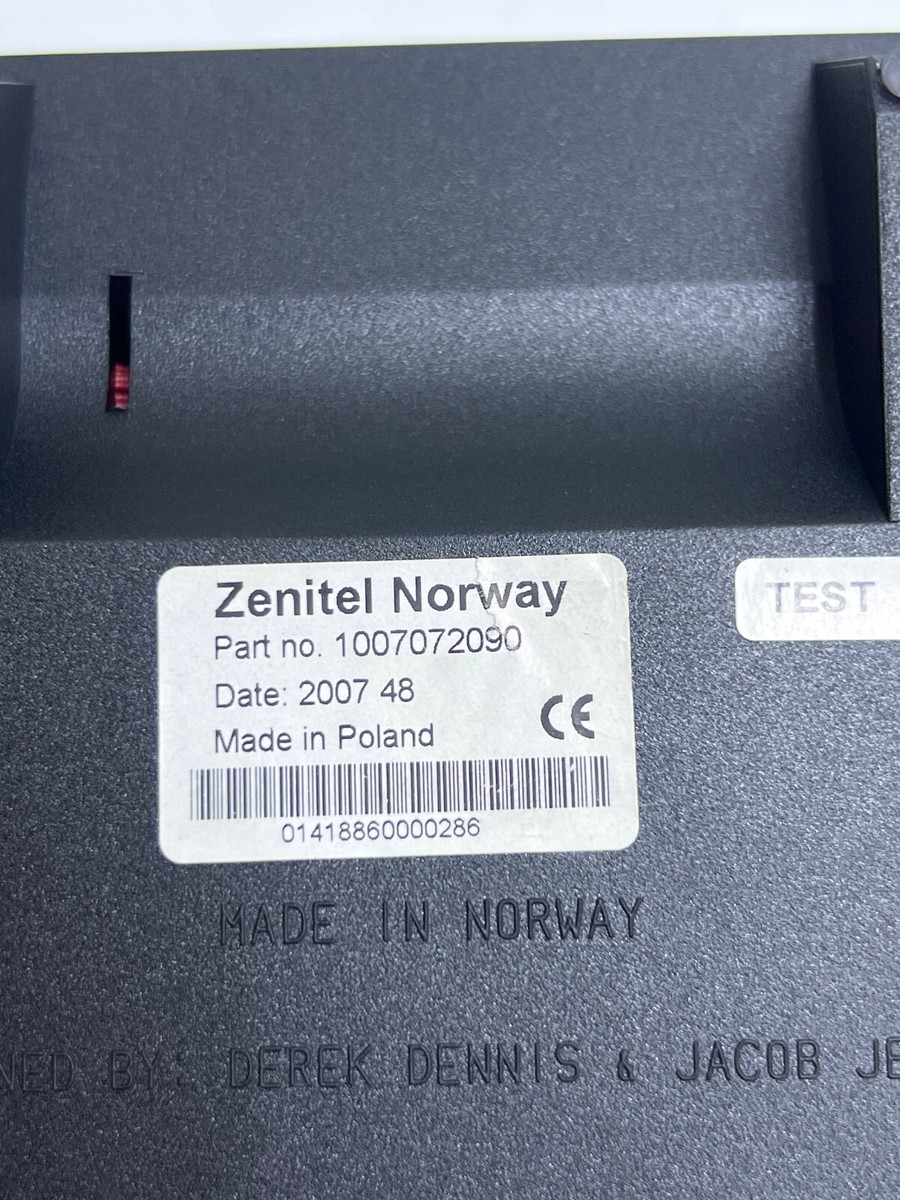 Wat Tel Zenitel Interguard Stentofon 1007072090 Landline Desk | eBay