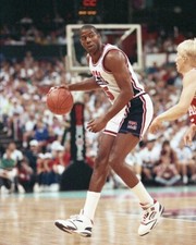 1992 Olympics MAGIC JOHNSON Glossy 8x10 Photo Poster Print USA DREAM TEAM