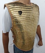 Roman Brass Scale Armor 15 X 25MM Scale Lorica Squamata Larp  Reenactment Armor
